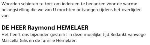Raymond Hemelaer