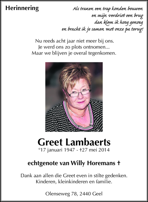 Greet Lambaerts