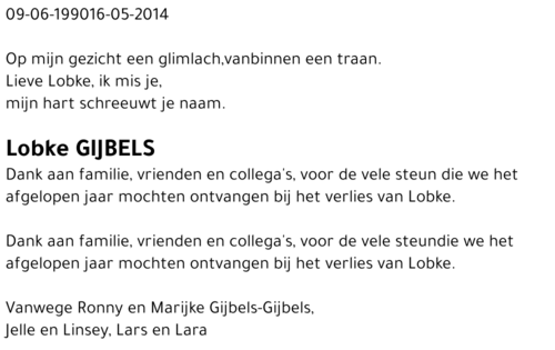 LOBKE GIJBELS