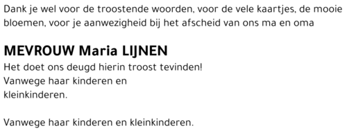 Maria LIJNEN