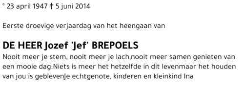 Jef BREPOELS