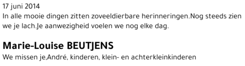 Marie-Louise Beutjens