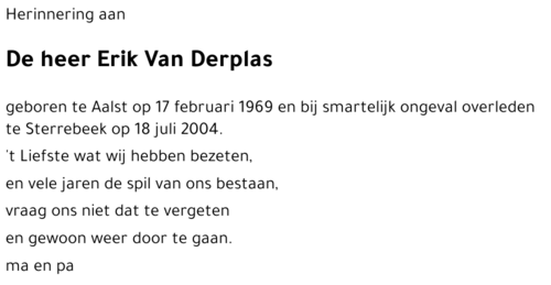 Erik Van Derplas