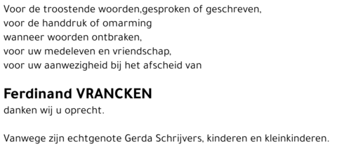 Ferdinand Vrancken
