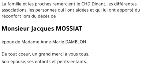 Jacques MOSSIAT