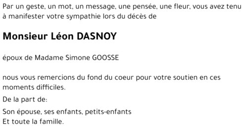 Léon DASNOY