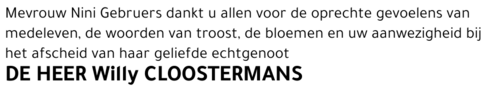 Willy Cloostermans