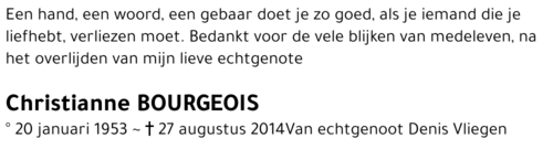 Christianne Bourgeois