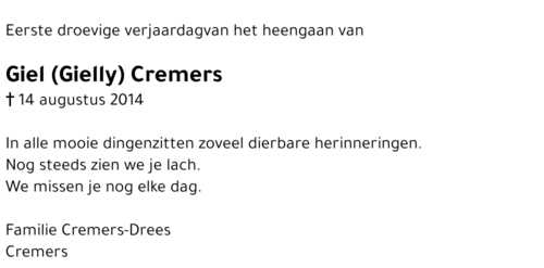 Giel Cremers