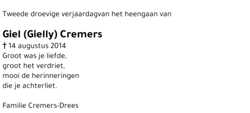 Giel Cremers