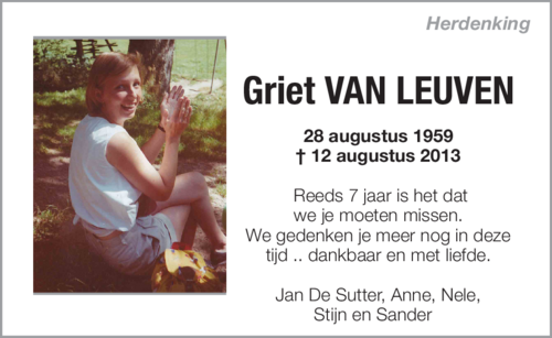 Griet Van Leuven