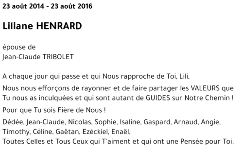 Liliane HENRARD