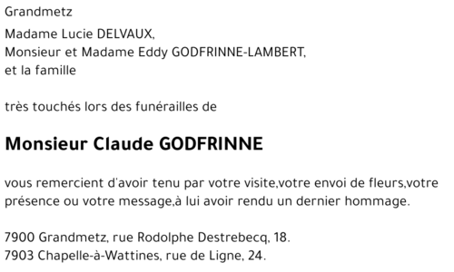 Claude Godfrinne