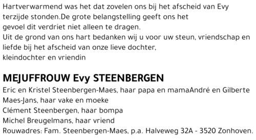 Evy Steenbergen