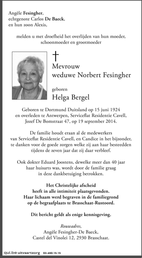 Helga Bergel