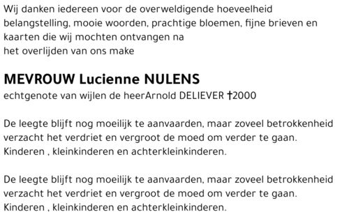 Lucienne Nulens