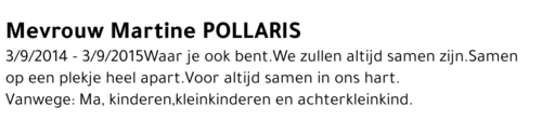 Martine Pollaris