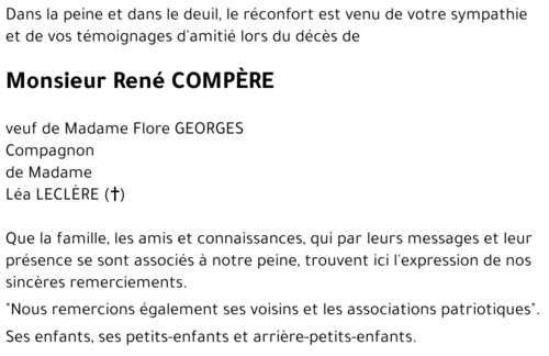 René COMPÈRE