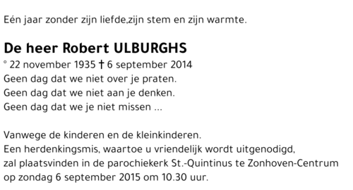 Robert Ulburghs