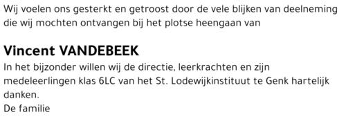 Vince Vandebeek