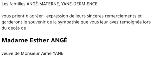 Esther ANGÉ