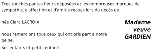Clara LACROIX 