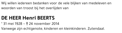 Henri Beerts