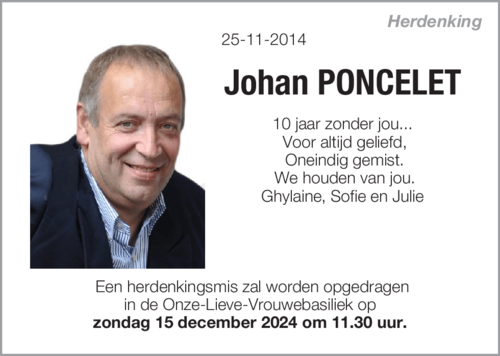 Johan Poncelet