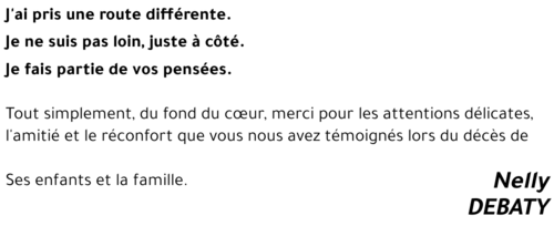 NELLY DEBATY