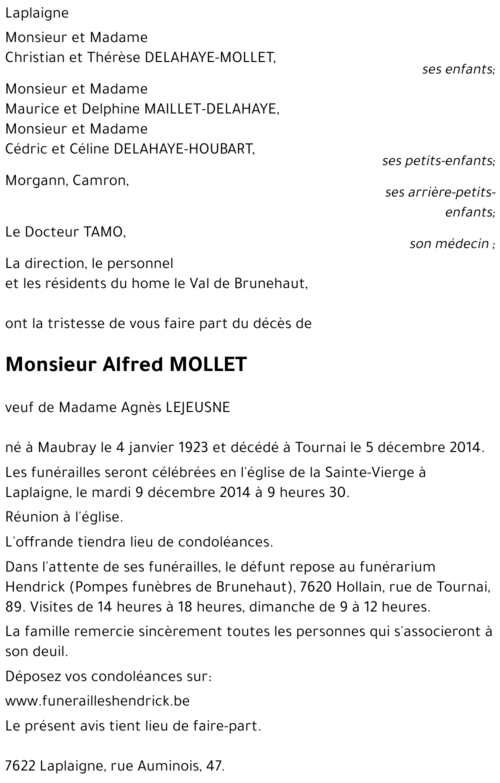 Alfred MOLLET