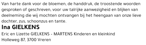 Ina GIELKENS