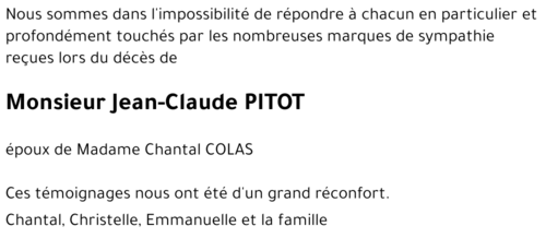 Jean-Claude PITOT