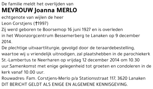 Joanna Merlo