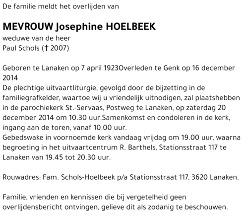 Josephine Hoelbeek