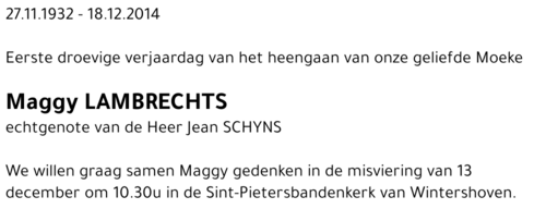 Maggy Lambrechts