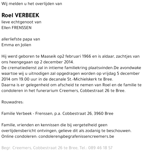 Roel Verbeek