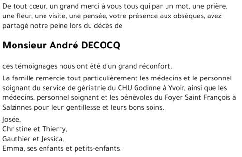 André DECOCQ