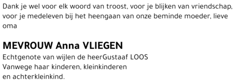 Anna VLIEGEN