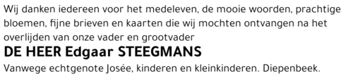 Edgaar Steegmans