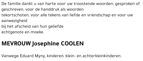 Josephine Coolen