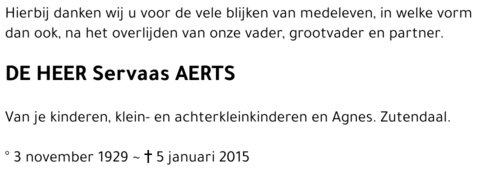 Servaas Aerts