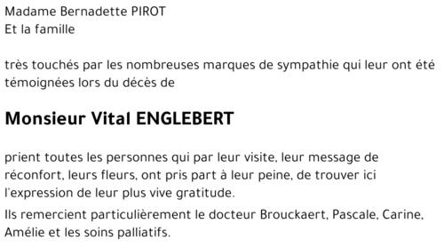 Vital ENGLEBERT