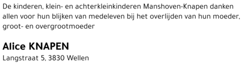 Alice Knapen