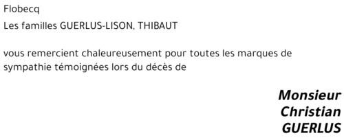 Christian GUERLUS
