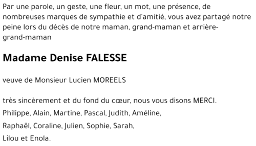 Denise FALESSE