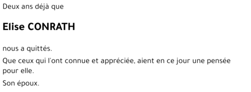 Elise CONRATH
