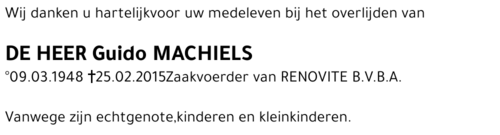 Guido Machiels