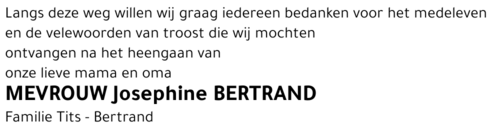 Josephine BERTRAND