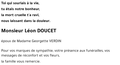 Léon DOUCET