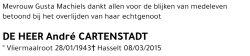 André Cartenstadt